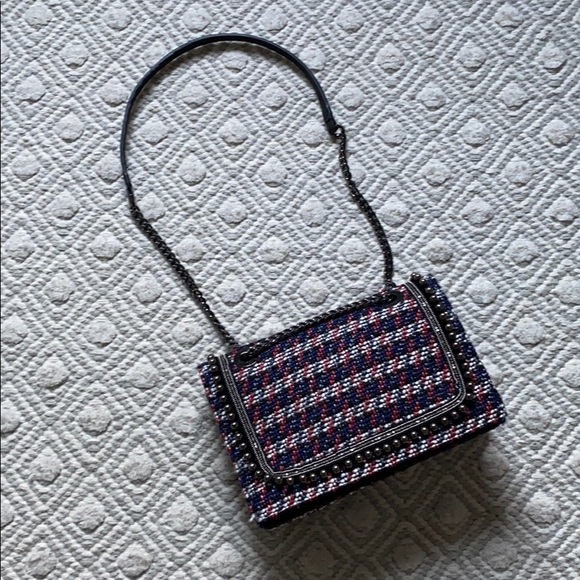 Zara Handbags - Zara - tweed purse